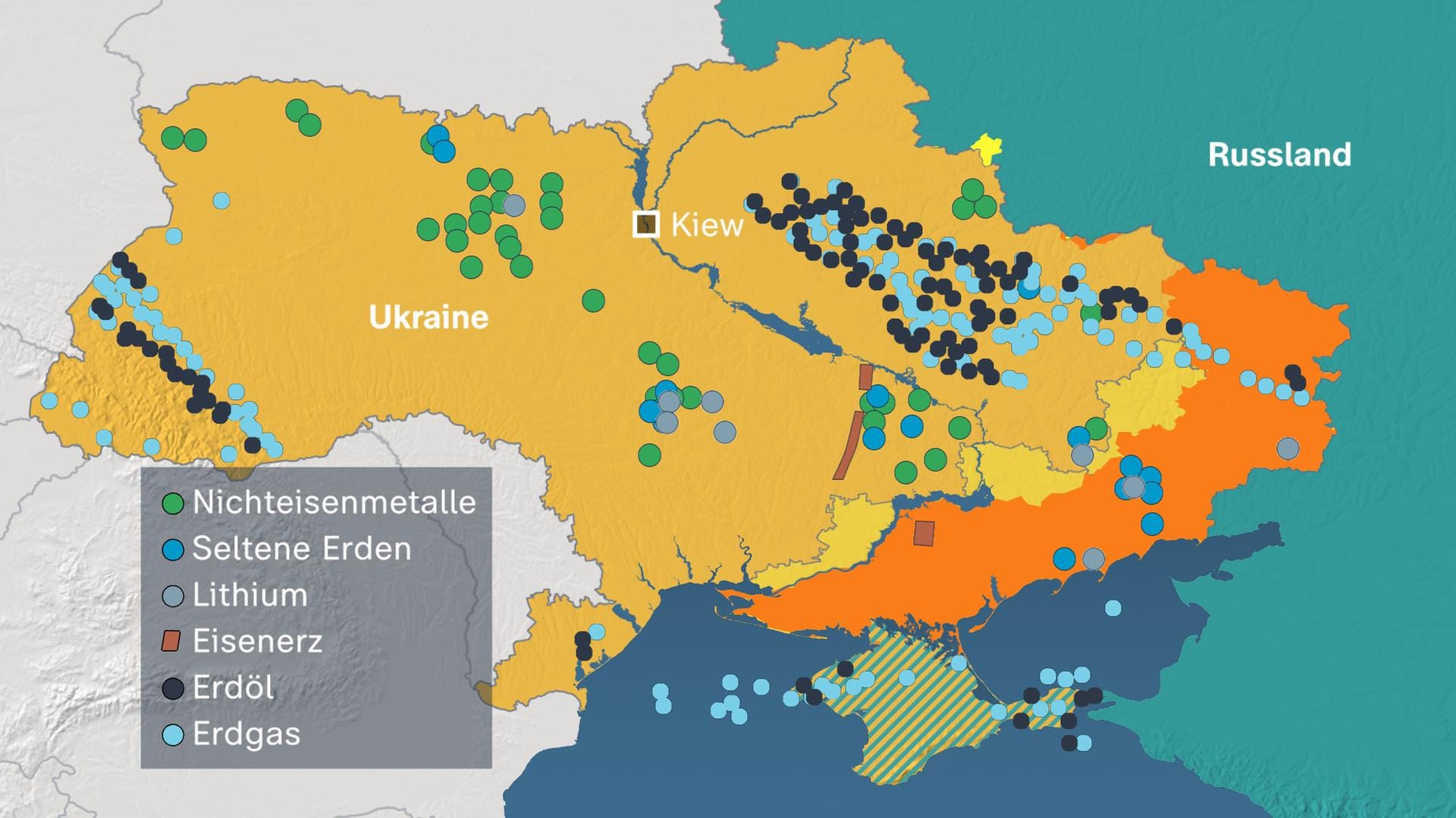 Putins Ukraine-Feldzug: Es geht auch um Bodenschätze